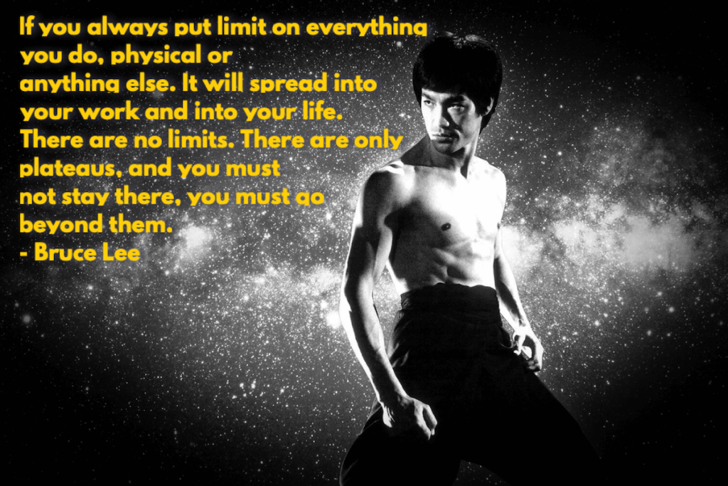 Bruce Lee put profound dedication to optimizing his extraordinary performance mastery skills
